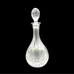SHANNON Crystal Designs Of Ireland Decanter with Stopper 12"
